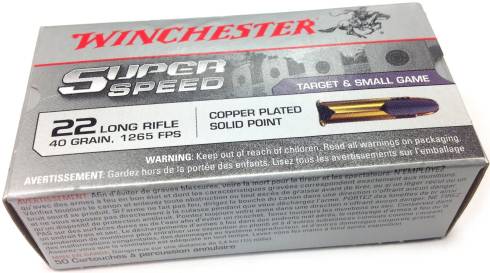 Winchester .22LR Super Speed 40gr Ammunition
