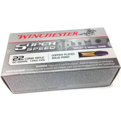 Winchester .22LR Super Speed 40gr Ammunition