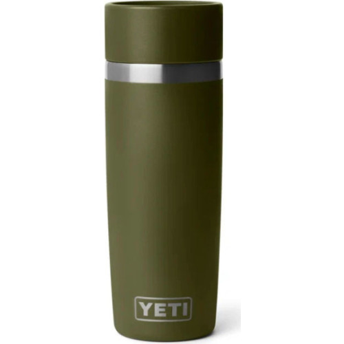 Image Of YETI Rambler 16oz Travel Bottle Olive/King Crab Orange yeti rambler 16oz travel bottle commuter cap olive/king crab orange
