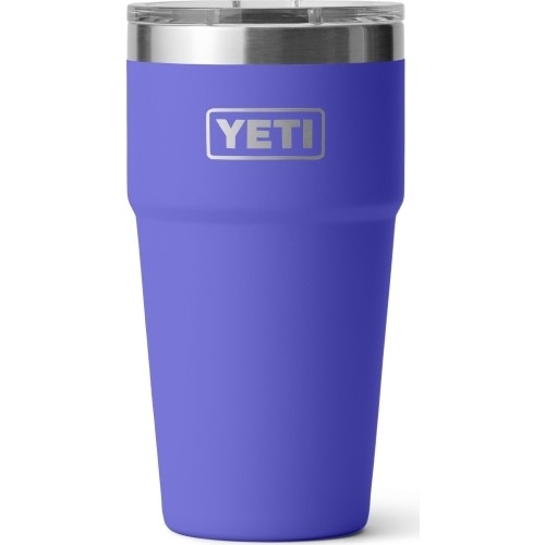 ultramarine violet yeti rambler 20oz stackable cup
