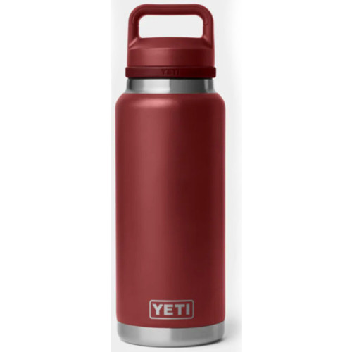 Image Of YETI 36oz Rambler Chug Cap Stag Red yeti red stag 36oz rambler chug cap leakproof